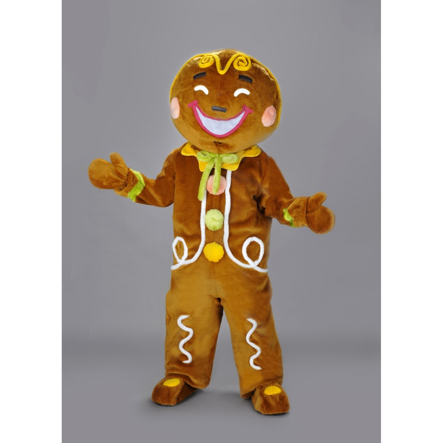 Gingerbread Biscuit Mascot Costume